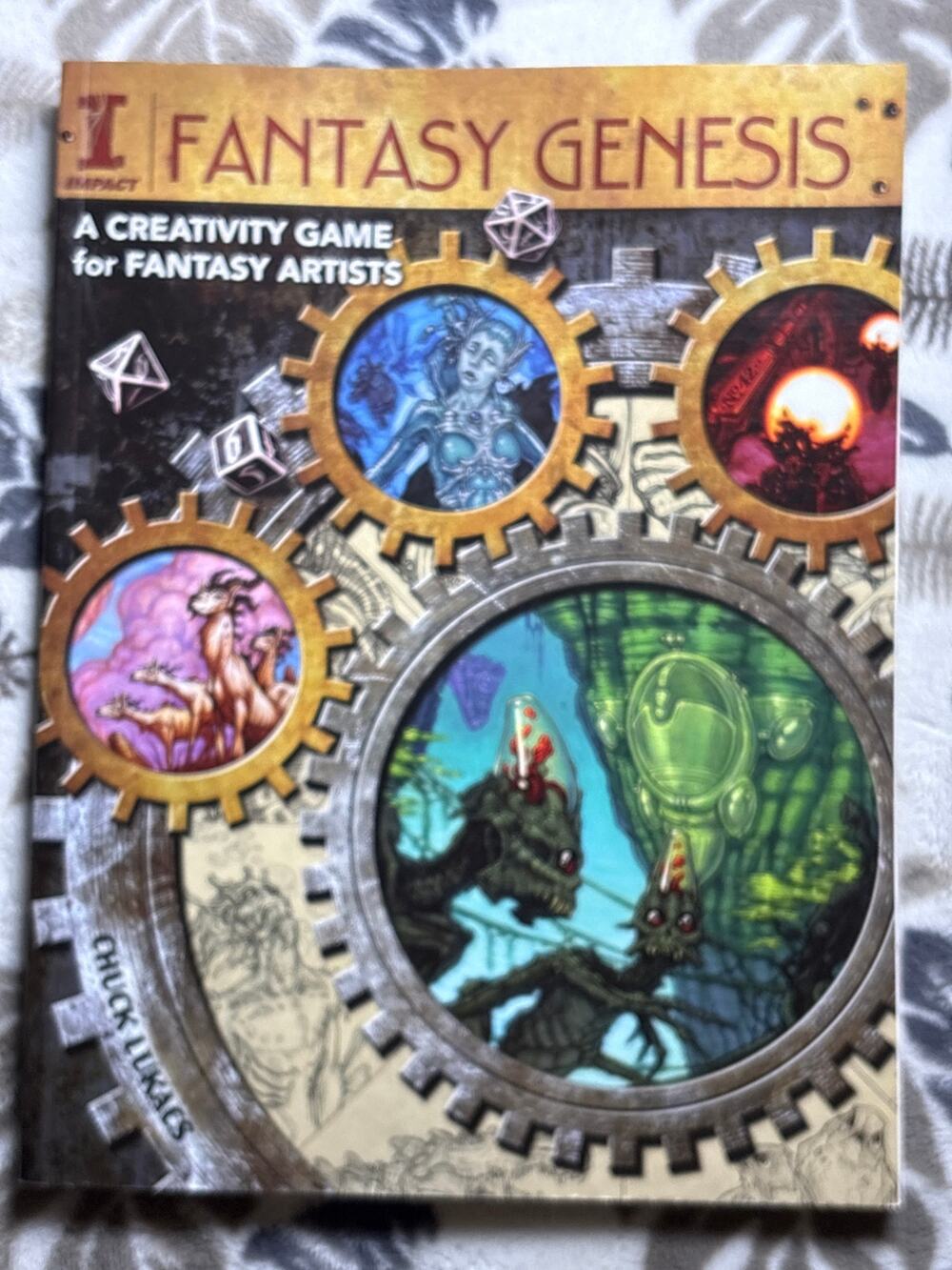 Fantasy Genesis : A Creativity Game for Fantasy Artists - Chuck Lukacs - Impact